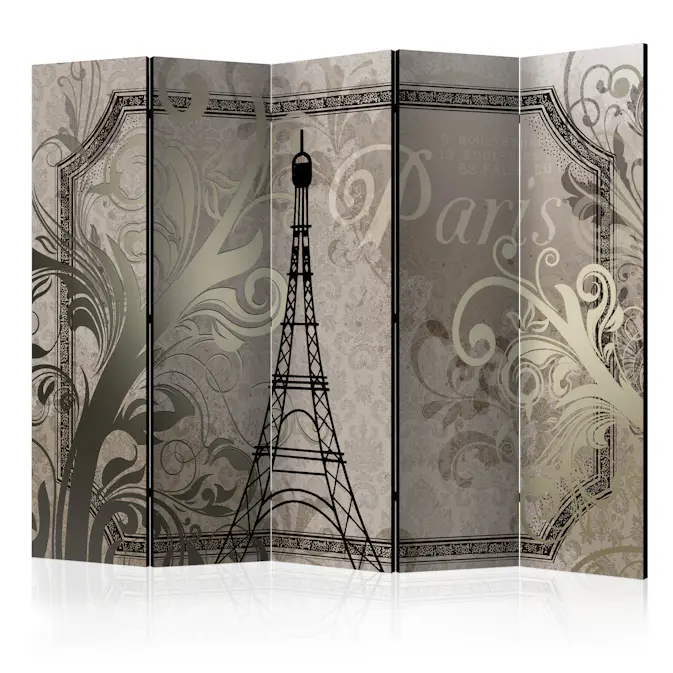 Rumsavdelare Skärmvägg Arkiio Vintage Paris Gold II 225x172 cm