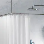 Duschstång Spirella 90x90 Krom