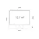 Stuga Palmako Aurelia 13,4 m² (inv. 12,7 m²)