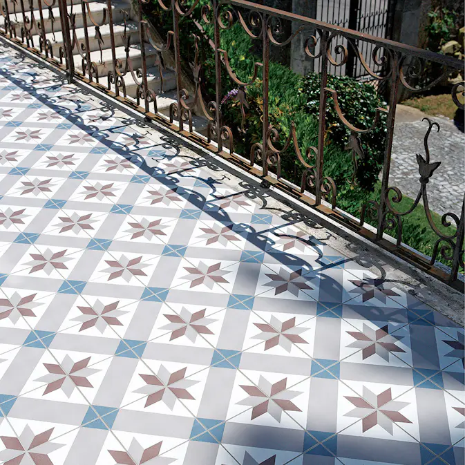 Kakeldekor Konradssons Kerion Optique Mer Decor 20x20 cm