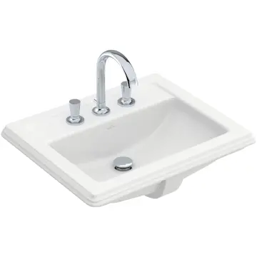 Tvättställ Villeroy & Boch Hommage Inbyggt 630 mm Med Bräddavlopp