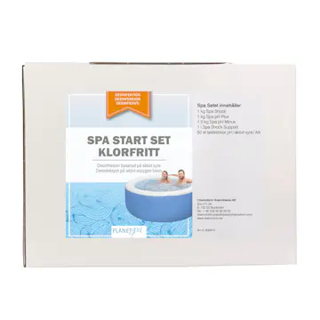 Startset Planet Spa Klorfri Poolkemi för Spabad & Pool