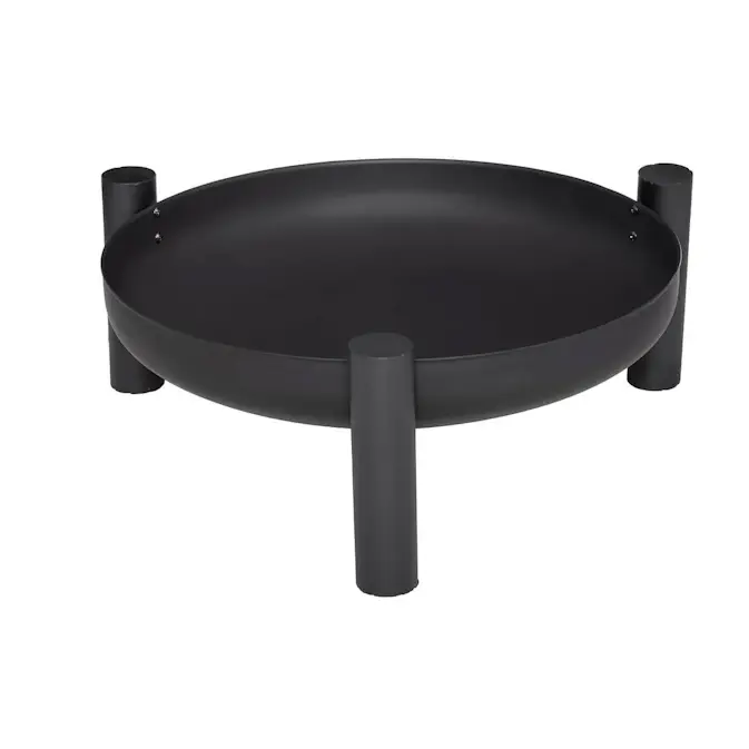 Eldstad Mustang Lemoore Trädgårdskamin Svart