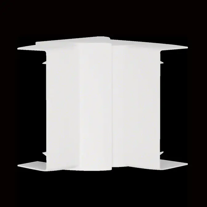 Innerhörn till Matarkanal Hager LF/LFH Flexibel 40 x 110 mm Halogenfri Vit RAL 9016