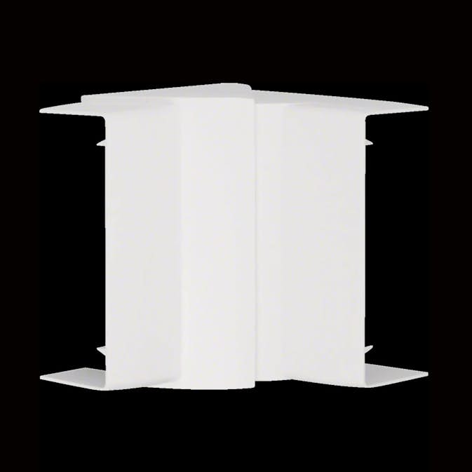 Innerhörn till Matarkanal Hager LF/LFH Flexibel 40 x 110 mm Halogenfri Vit RAL 9016