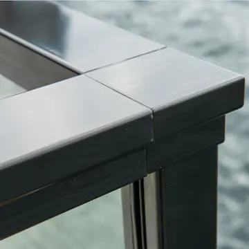 Glasräcke Novoroom Komplett Sektion H-P