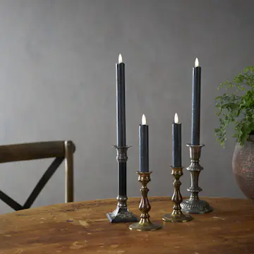 Antikljus Star Trading Flamme 2-pack Svart 150 mm