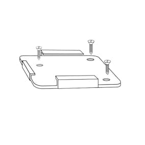 Extra Fot Hortus till Utdragbart Vindskydd till Ändstolpe