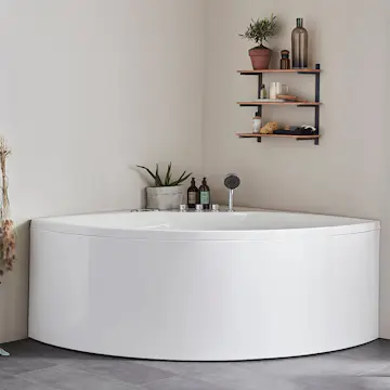 Bubbelbadkar Noro Star 140 inkl. blandare