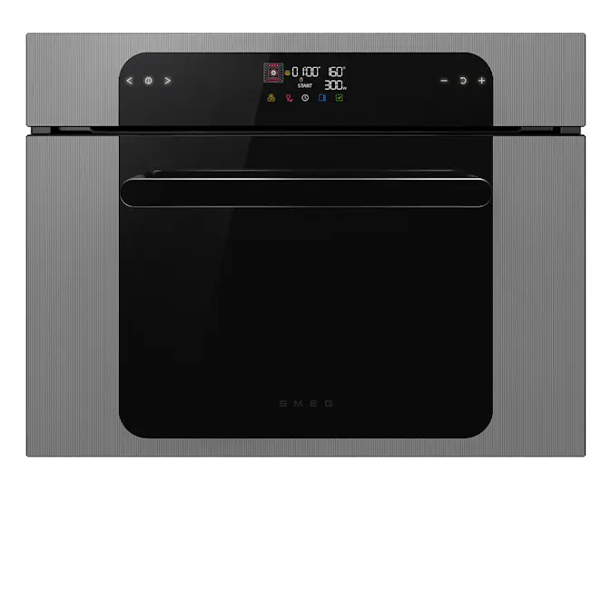 Kombiugn Smeg SO4202M1S med Varmluft och Mikrovågsfunktion Silver 45 cm