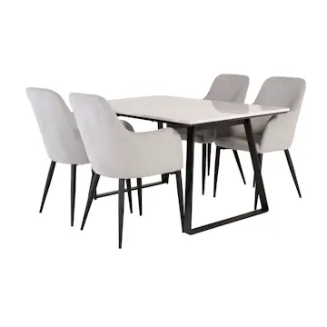 Matgrupp Venture Home Estelle 140 med 4 Corina Stolar ManchEstelle