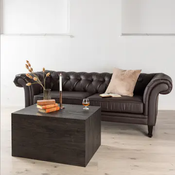 3-sitssoffa Venture Home Ätran Mörkbrun