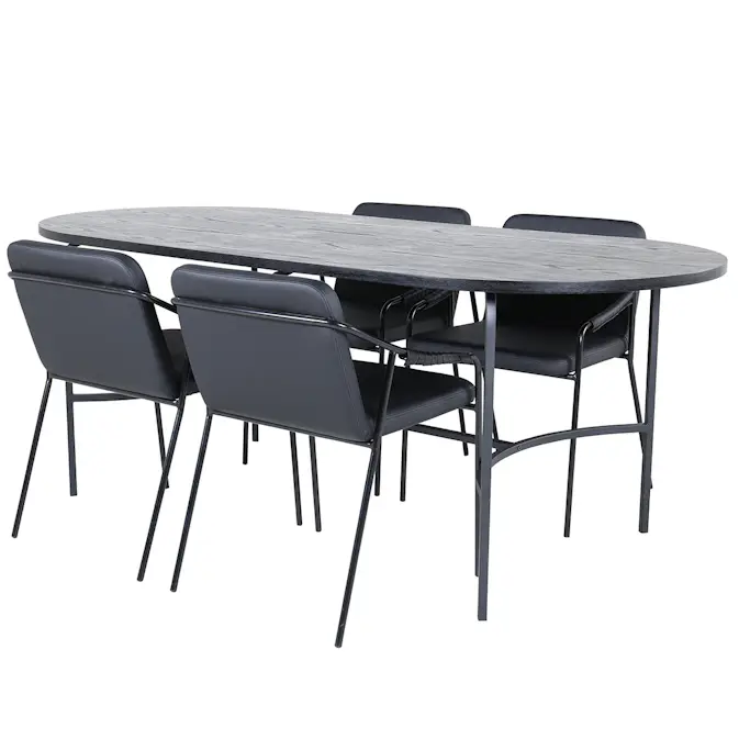 Matgrupp Venture Home San Francisco matbord och Tjärö matstol