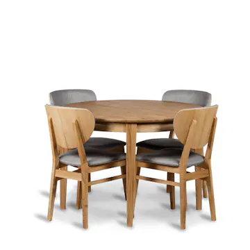 Matgrupp Stenexpo Rönne med 4st Tjörn stolar