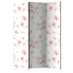 Rumsavdelare Skärmvägg Arkiio Fresh Magnolias 135x172 cm