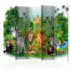 Rumsavdelare Skärmvägg Arkiio Jungle Animals II 225x172 cm