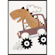 Poster Gallerix Dino Off Road No1