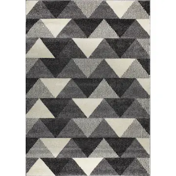 Wiltonmatta D-sign Palermo Ljusgrå/Vit