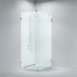 Duschhörn Strømberg Lucca 130 Fastvägg med Dörr