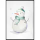 Poster Gallerix Happy Snowman
