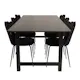 Matgrupp furniture/fashion Clara med 6 Limhamn Light Stolar