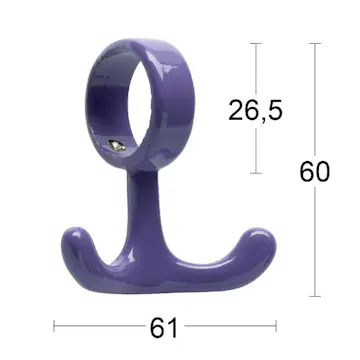 Hyllkrok Habo Iris 3-pack