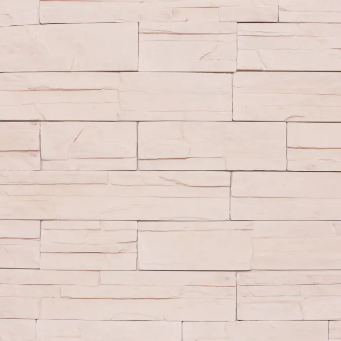 Väggsten ArtStone Flatsten Profit Rustic Stone White