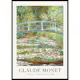 Poster Gallerix Bridge Over A Pond 1899 By Claude Monet