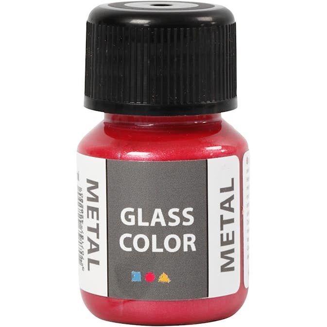 Glasfärg Creativ Company Metall 30 ml/1 Flaska
