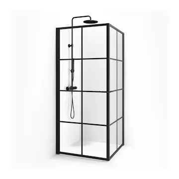 Duschhörn Macro Design Empire Hörna Klarglas Med Spröjs