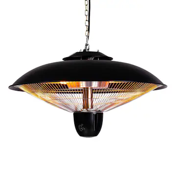 Terrassvärmare Fornorth hängande 2000W Med Fjärrkontroll