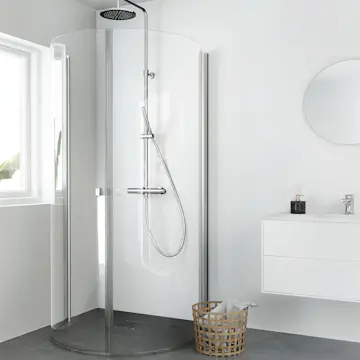 Duschhörn Hafa Igloo Pro U 80x95 Klarglas