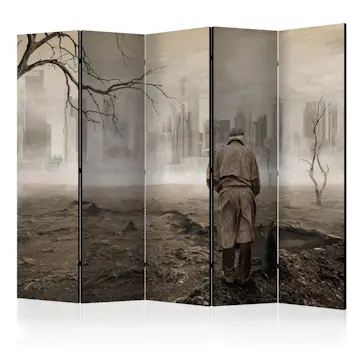 Rumsavdelare Skärmvägg Arkiio Ghost's City II 225x172 cm