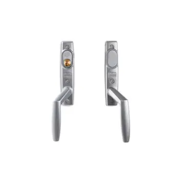 Handtag Vikdörr NorDan HelAlu ASSA 2130 Cylinder insida, slät utsida