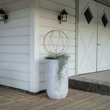 Utomhusdekoration Star Trading Sphere Klot B/O