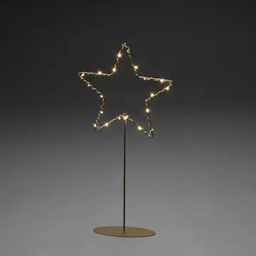 Adventsstjärna Gnosjö Konstsmide 20L LED Metall