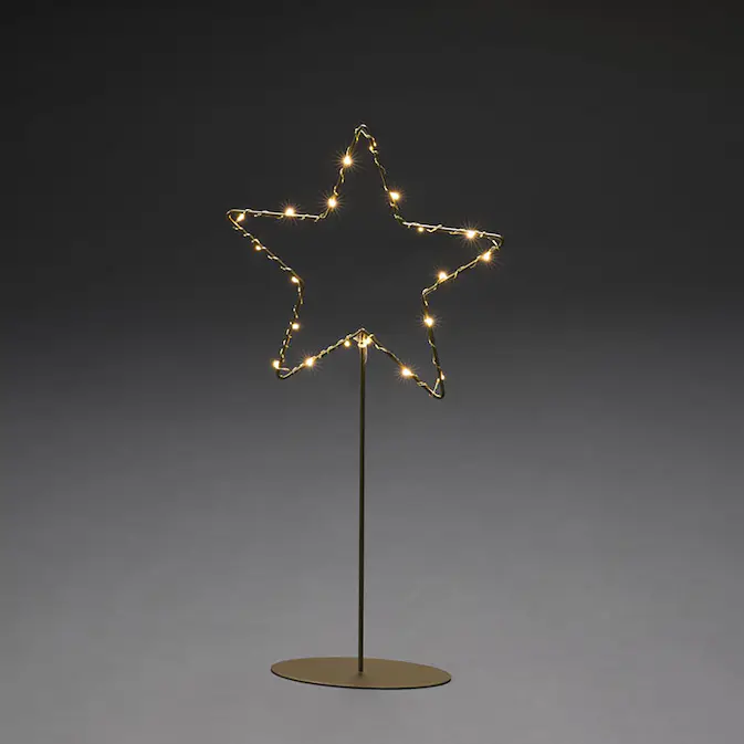 Adventsstjärna Gnosjö Konstsmide 20L LED Metall