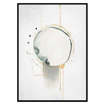 Poster Gallerix Abstract in Layers No3