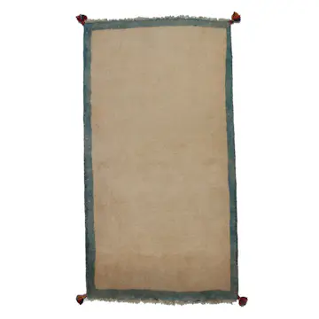 Persisk Matta Arkiio Gabbeh Shiraz Creme/Blå 75x143