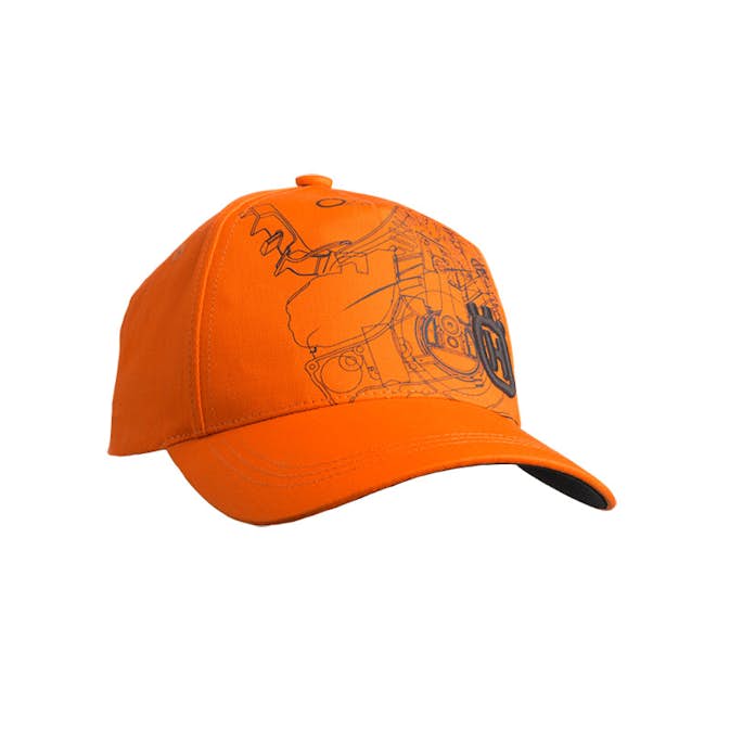 Keps Husqvarna Orange