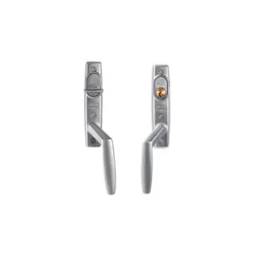 Handtag Vikdörr NorDan HelAlu ASSA 2130 Vred Insida, Cylinder Utsida