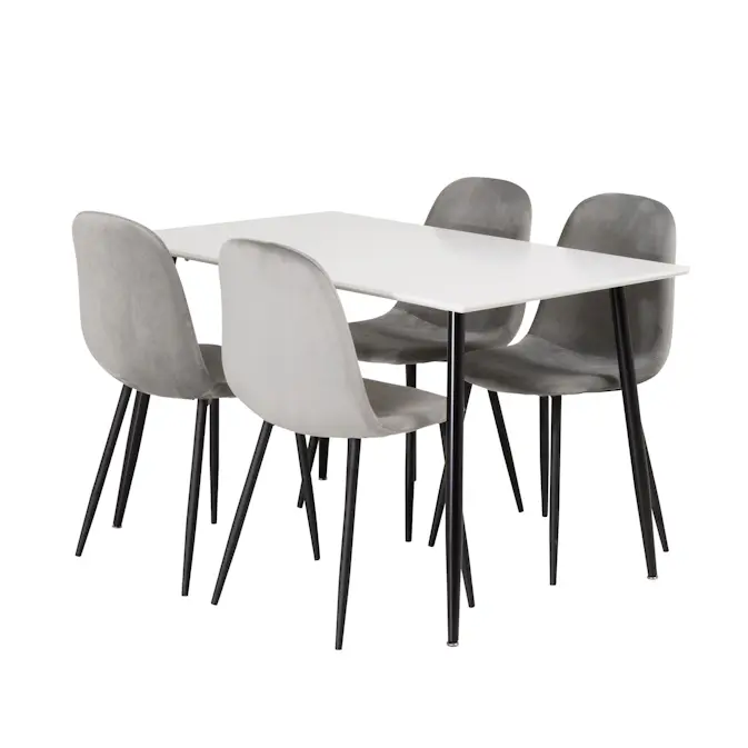 Matgrupp Venture Home Pobbie med 4 Stolar