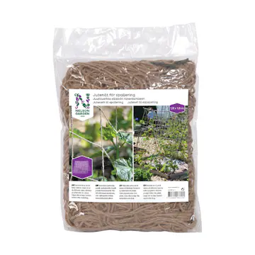 Jutenät Nelson Garden Spaljeringsnät För Förkultivering & Plantering 1,8x1,8 m