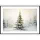 Poster Gallerix Winter Morning Pine Tree