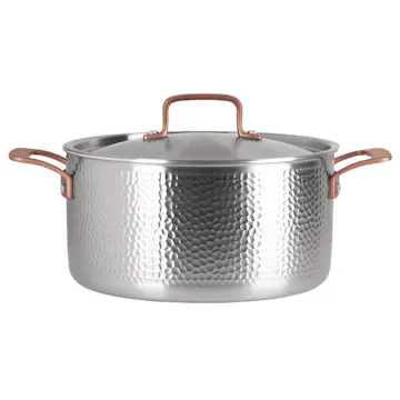 Gryta Pepper med Lock 24 cm Stainless