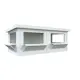 Kiosk Palmako Lenna 16,6 m2 Set 312