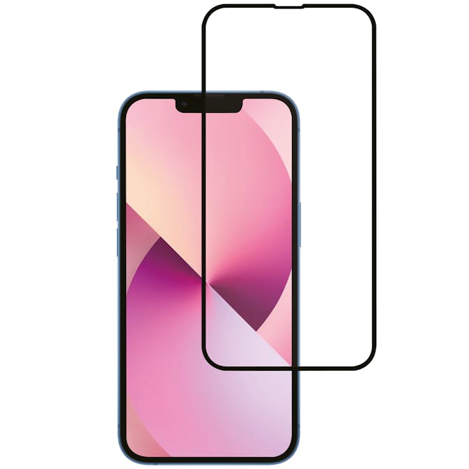 Skärmskydd Champion Härdat Glas iPhone 13 mini Fulltäckande Transparent