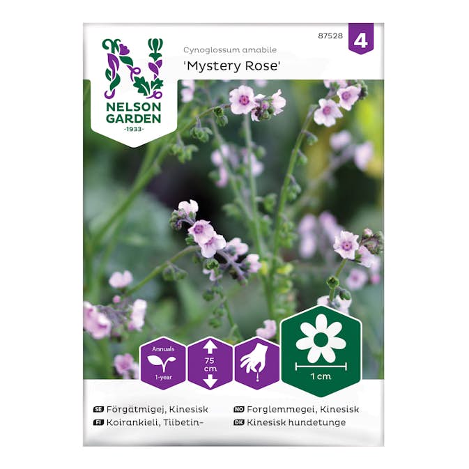 Frö Förgätmigej Nelson Garden Kinesisk Mystery Rose