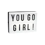 Ljuslåda PR Home LED 90 bokstäver A5