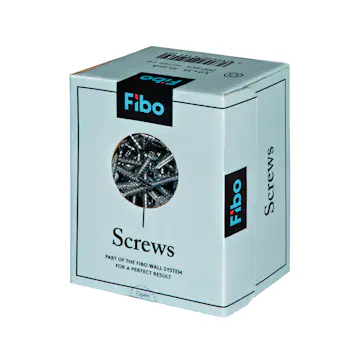 Monteringsskruvar Fibo för Plåtregel 200st/frp
